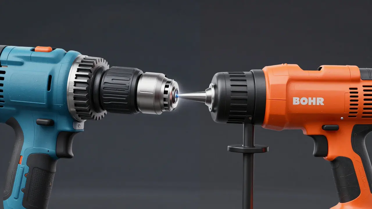 Technischer Vergleich zwischen mechanischem Schlag und pneumatischem Kolben